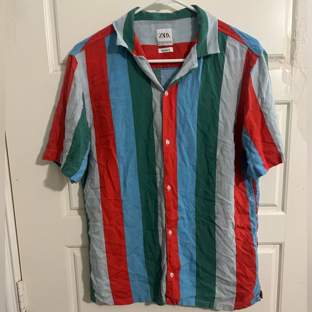 Zara button down shirt